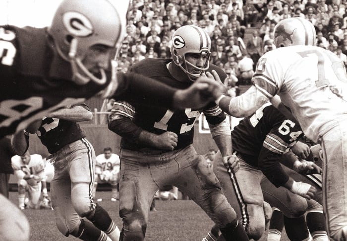 Forrest Gregg, Packers vs. Lions, September 1963.